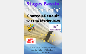 Stage bassin à Chateau Renault