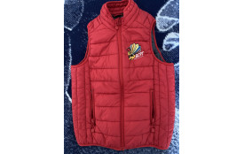 Doudoune rouge 8/10 ans